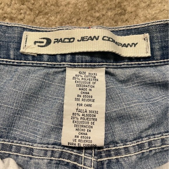 Men’s Vintage Y2K Paco Jean Company Baggy Loose Fit Carpenter Jeans Size 30 x 32 - Picture 4 of 9